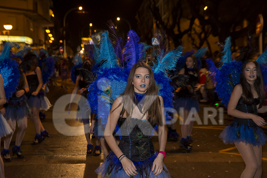 Rua del Carnaval de Les Roquetes del Garraf 2017